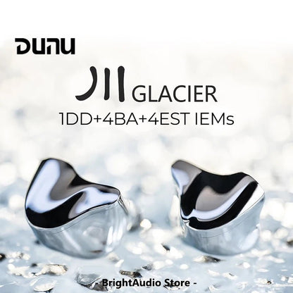 DUNU GLACIER Flagship IEMs 1DD+4BA+4EST 9 Hybrid Drivers In - Ear - The HiFi Cat