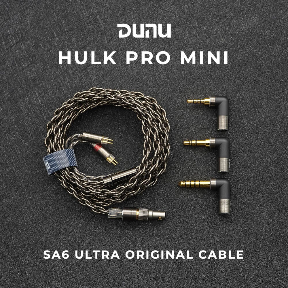 DUNU HULK Pro MINI Highly - Refined Furukawa Single - Crystal Copper Cable - The HiFi Cat