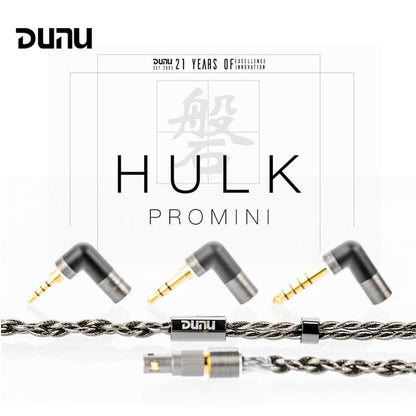 DUNU HULK Pro MINI Highly - Refined Furukawa Single - Crystal Copper Cable - The HiFi Cat