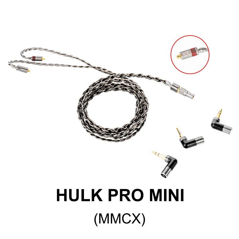 DUNU HULK Pro MINI Highly - Refined Furukawa Single - Crystal Copper Cable - The HiFi Cat