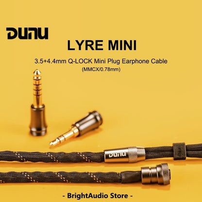 DUNU LYRE MINI 240 - Strand High - Purity OCC Copper Wire Core earphone cable - The HiFi Cat