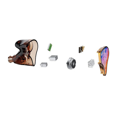 DUNU PRS6 6-Driver Hybrid IEMs with MEMS Driver and Q-Lock Mini - The HiFi Cat