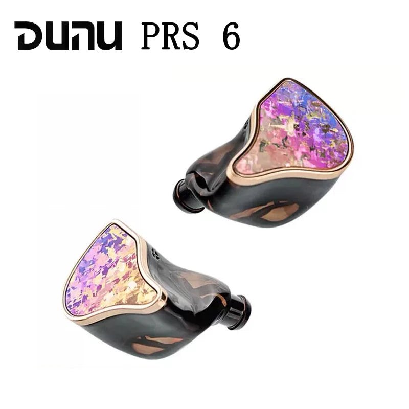 DUNU PRS6 6-Driver Hybrid IEMs with MEMS Driver and Q-Lock Mini - The HiFi Cat