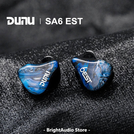 DUNU SA6 EST 6BA+2EST 8 Hybrid Drivers In - Ear Earphone - The HiFi Cat