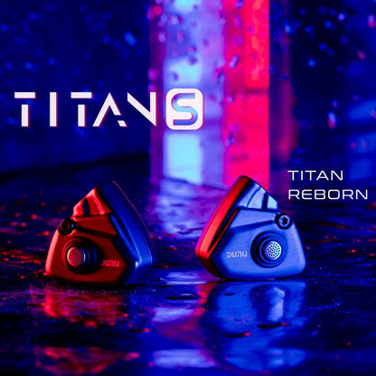 DUNU TITAN S In - ear Earphone IEM 11mm Dynamic Driver Earbuds - The HiFi Cat