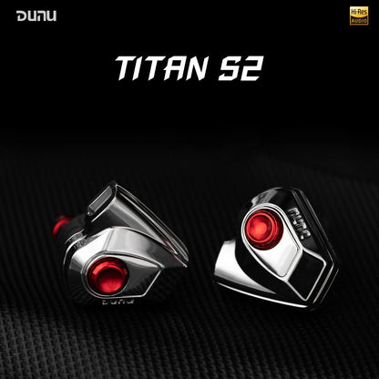 DUNU TITAN S2 Dynamic Driver In - Ear Earphone Hi - Res Audio Earbuds - The HiFi Cat