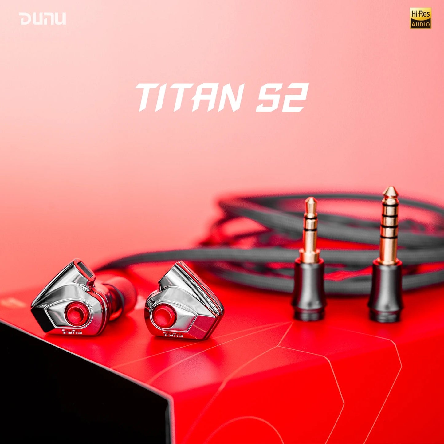 DUNU TITAN S2 Dynamic Driver In - Ear Earphone Hi - Res Audio Earbuds - The HiFi Cat