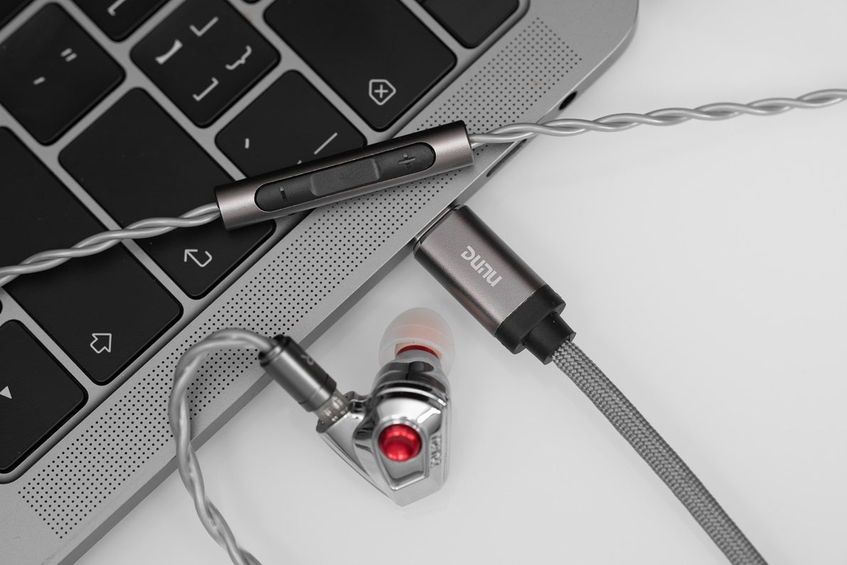 DUNU TITAN S2 type - c Dynamic Driver In - Ear Earphone Hi - Res Audio Earbuds - The HiFi Cat