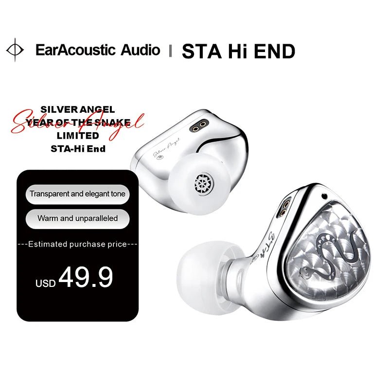 Earacoustic Audio STA Hi End 10mm+6mm Dual Dynamic Drivers In - Ear Earphone - The HiFi Cat