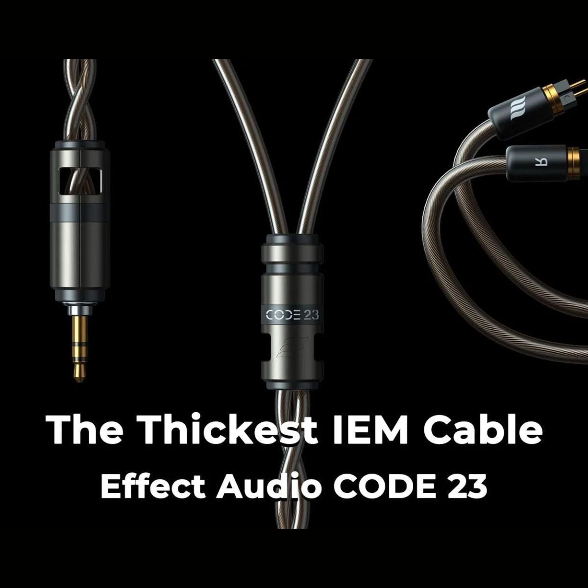 Effect Audio CODE Series CODE 23 Copper Litz 13 - Core Earphone Cable - The HiFi Cat