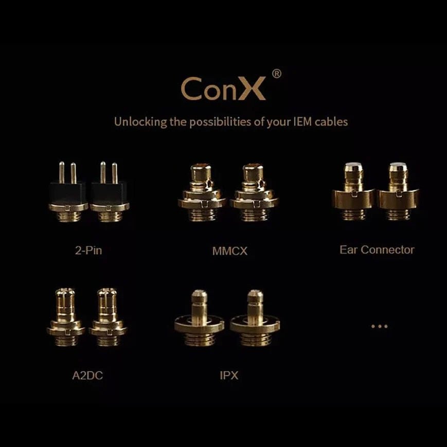 Effect Audio ConX Basic Set & Full Set Connectors - 2Pin(0.78mm) /MMCX /PIPX /A2DC /Ear Connector - The HiFi Cat