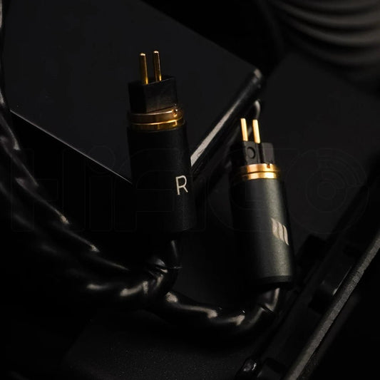 Effect Audio DIONYSUS Earphone Cable | Gold - Plated Silver | 8 Wires 26AWG - The HiFi Cat
