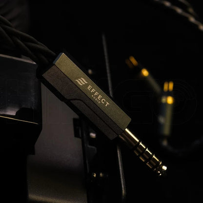 Effect Audio DIONYSUS Earphone Cable | Gold - Plated Silver | 8 Wires 26AWG - The HiFi Cat