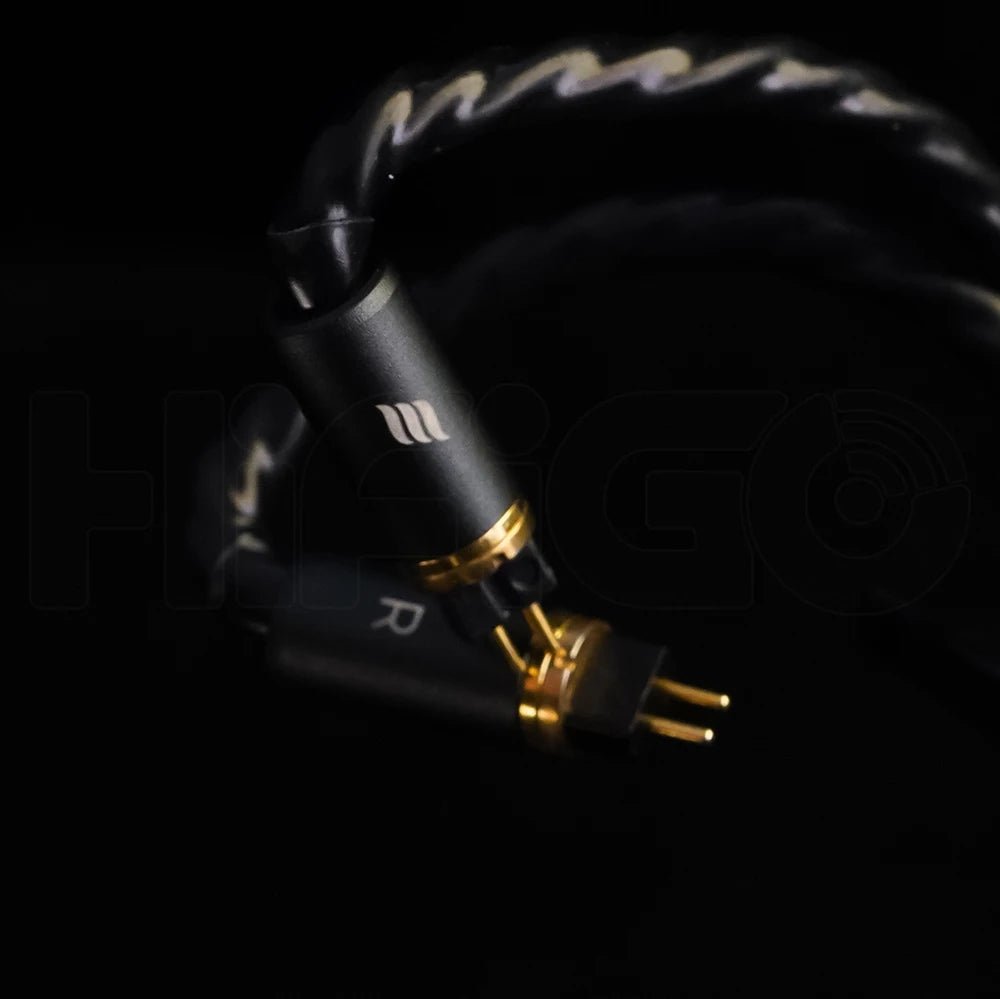 Effect Audio DIONYSUS Earphone Cable | Gold - Plated Silver | 8 Wires 26AWG - The HiFi Cat