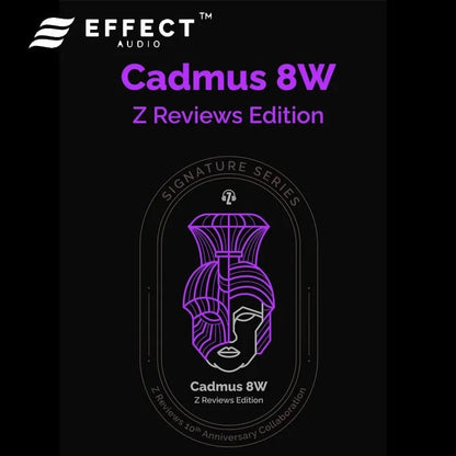 Effect Audio × Z Review 10th Anniversary Cadmus 8W Limited Edition Earphone Cable - The HiFi Cat