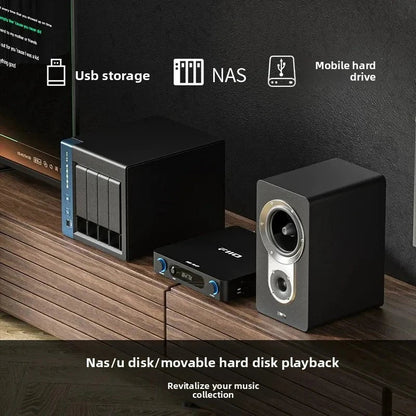 FiiO AIR AMP Streaming Power Amplifier | Roon Ready 120W+120W TPA3255 - The HiFi Cat