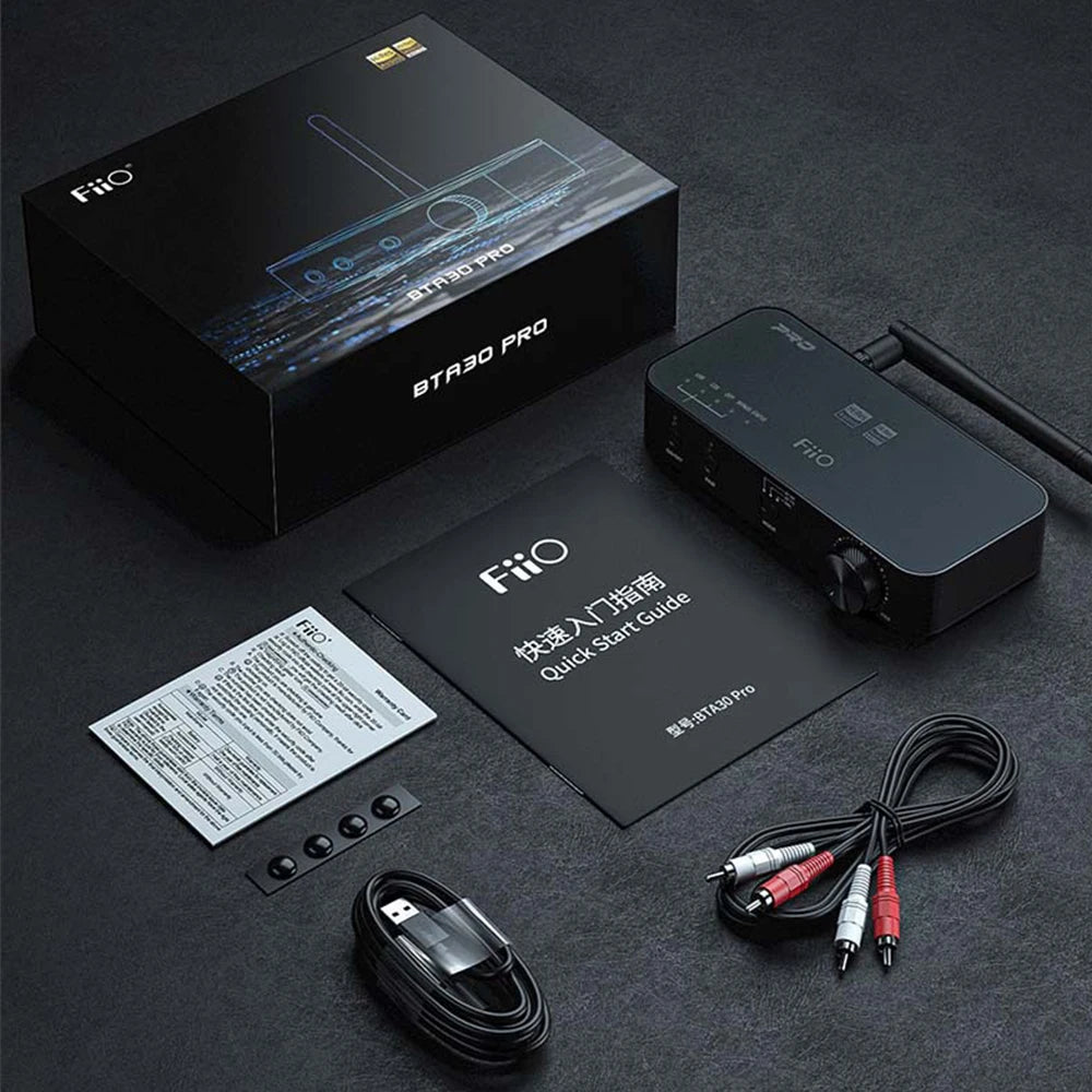 FiiO BTA30 PRO HI - RES HiFi Wireless Bluetooth Receiver - The HiFi Cat