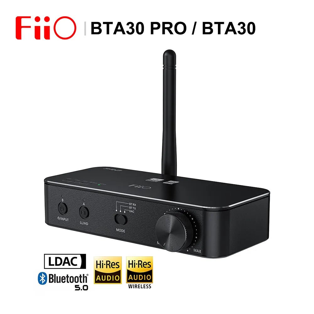 FiiO BTA30 PRO HI - RES HiFi Wireless Bluetooth Receiver - The HiFi Cat