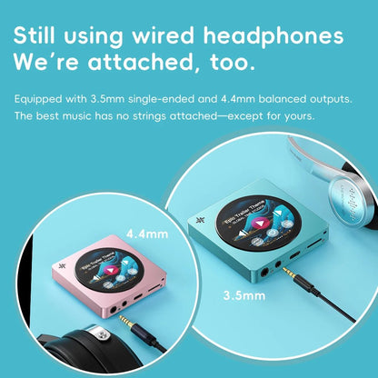 FiiO DISC Portable HiFi Music Player - Dual DAC 3.5mm + 4.4mm Outputs Bluetooth 5.4 - The HiFi Cat