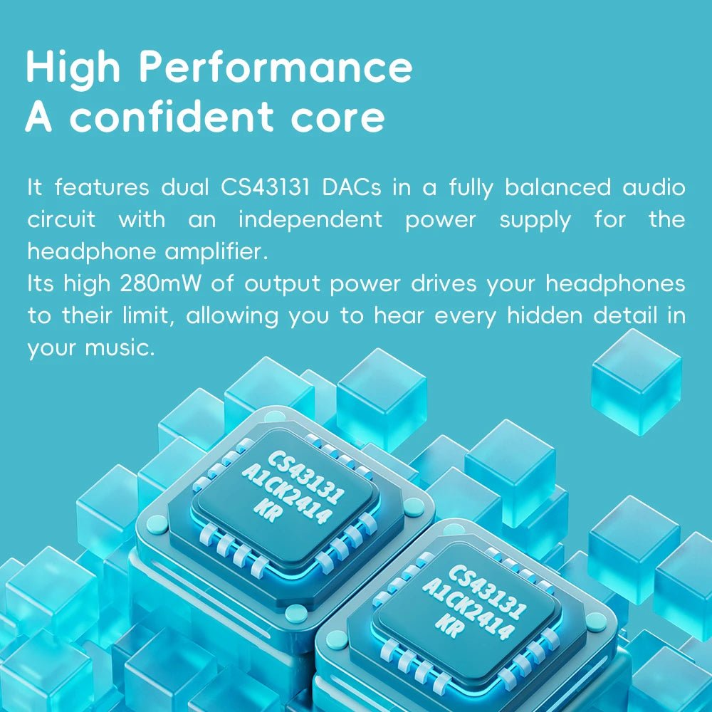 FiiO DISC Portable HiFi Music Player - Dual DAC 3.5mm + 4.4mm Outputs Bluetooth 5.4 - The HiFi Cat