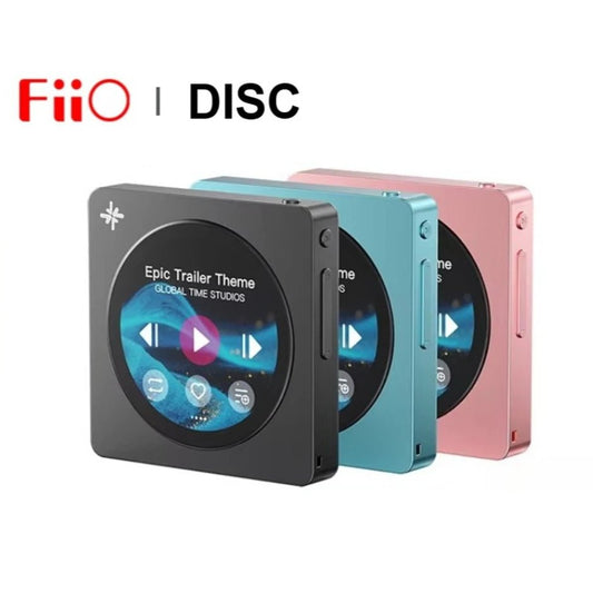 FiiO DISC Portable HiFi Music Player - Dual DAC 3.5mm + 4.4mm Outputs Bluetooth 5.4 - The HiFi Cat