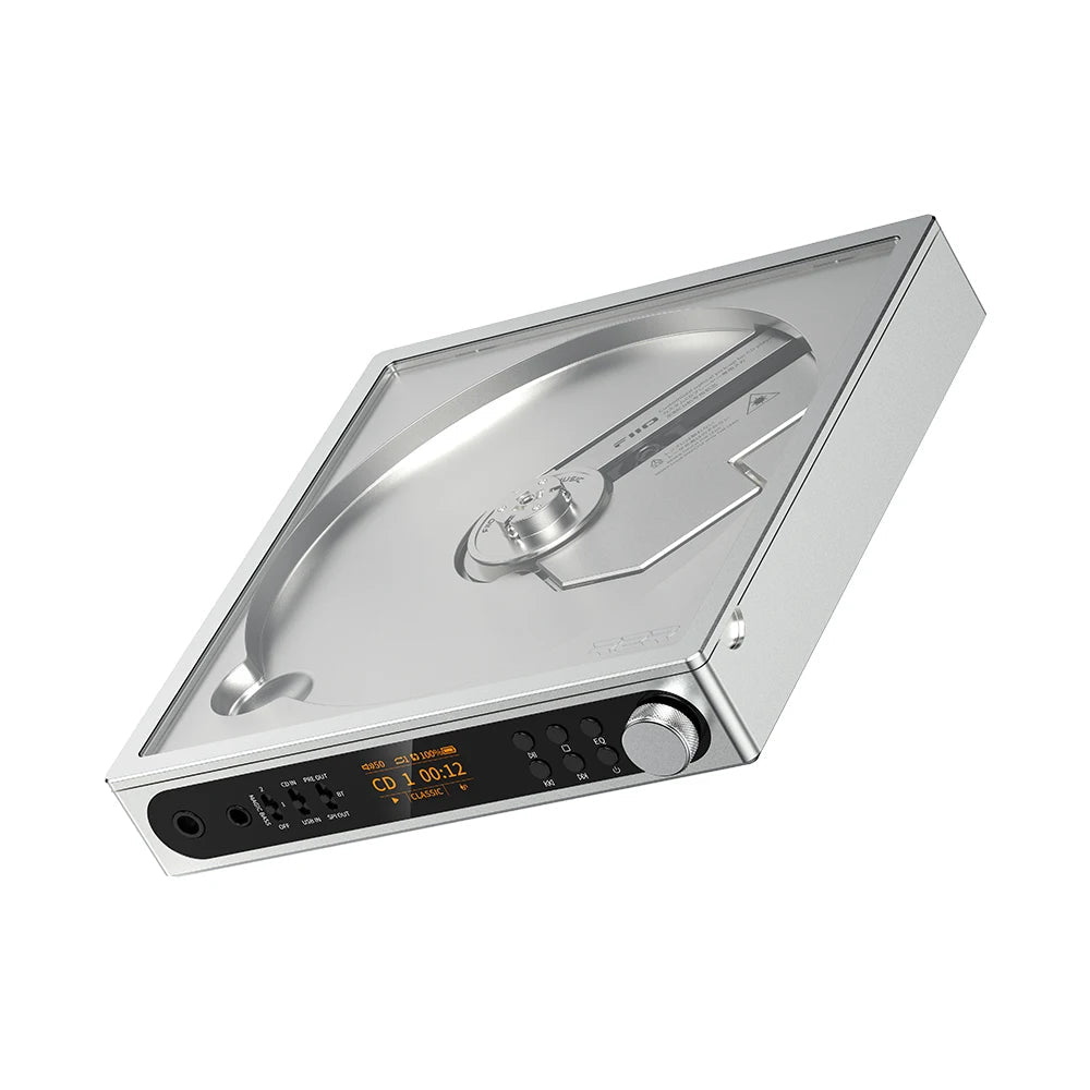 FiiO DM15 Portable Stereo CD Player with True 24Bit R2R DAC - The HiFi Cat