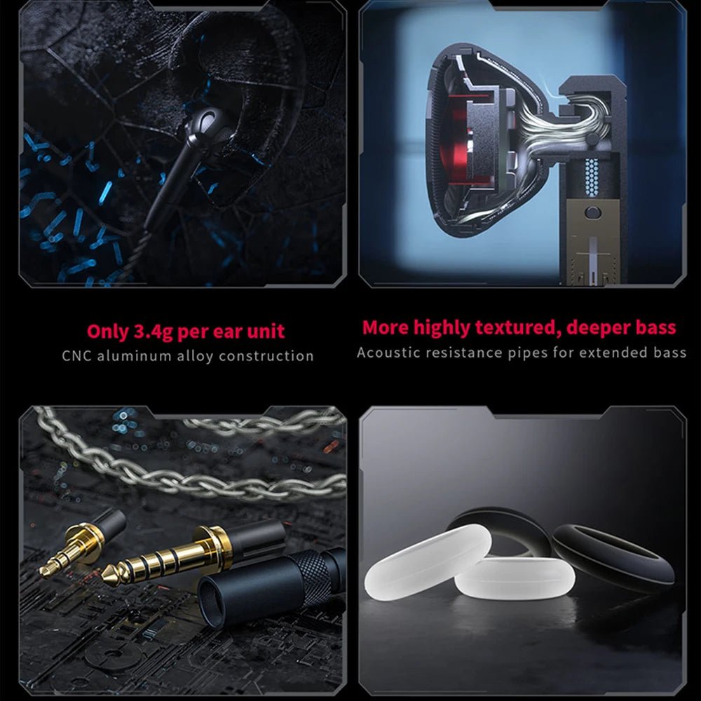FiiO FF5 1DD 14.2mm Carbon-based Dynamic Driver Earbuds Hi-Res FiiO FF5 1DD 14.2mm Carbon-based Dynamic Driver Earbuds Hi-Res