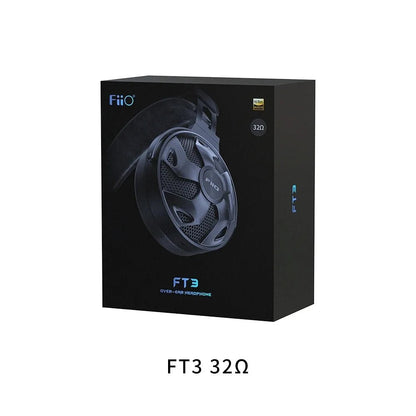 FiiO FT3 60mm Large Dynamic Driver Over - Ear Headphone 350 Ohm 3.5/4.4 /6.35 Plug - The HiFi Cat