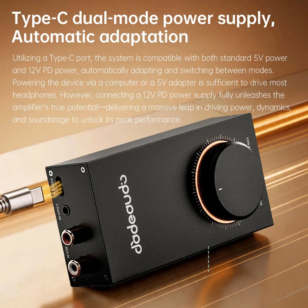 FiiO GIGAS1 Desktop Headphone Amplifier — Class AB Discrete Transistor - The HiFi Cat