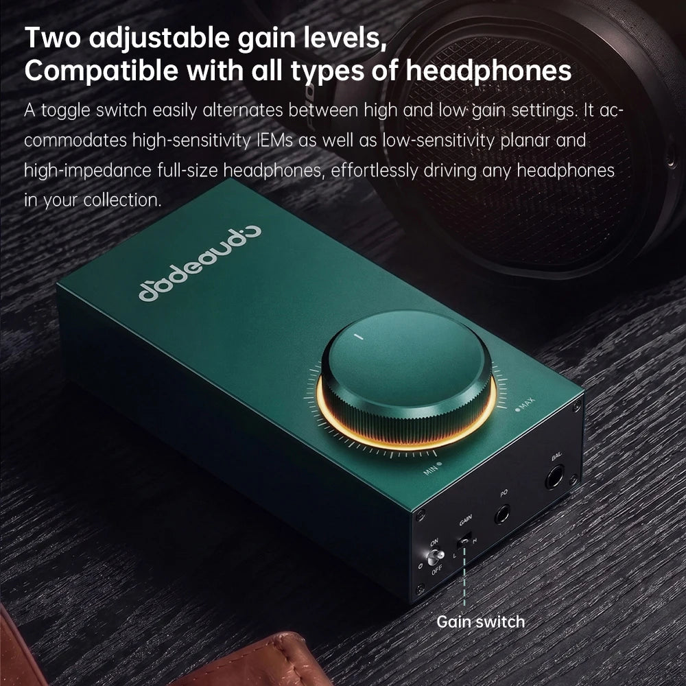 FiiO GIGAS1 Desktop Headphone Amplifier — Class AB Discrete Transistor - The HiFi Cat
