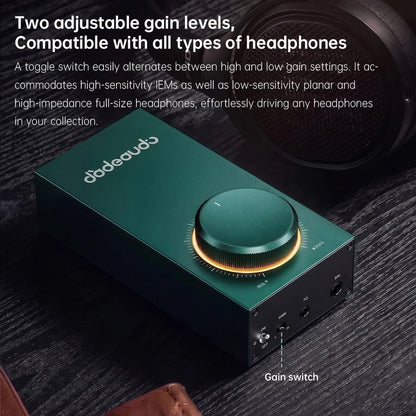 FiiO GIGAS1 Desktop Headphone Amplifier — Class AB Discrete Transistor - The HiFi Cat