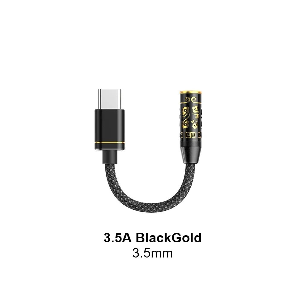 FiiO JIEZI USB DAC AMP Type - C to 3.5mm/Unbalanced 4.4mm Earphone Adapter - The HiFi Cat