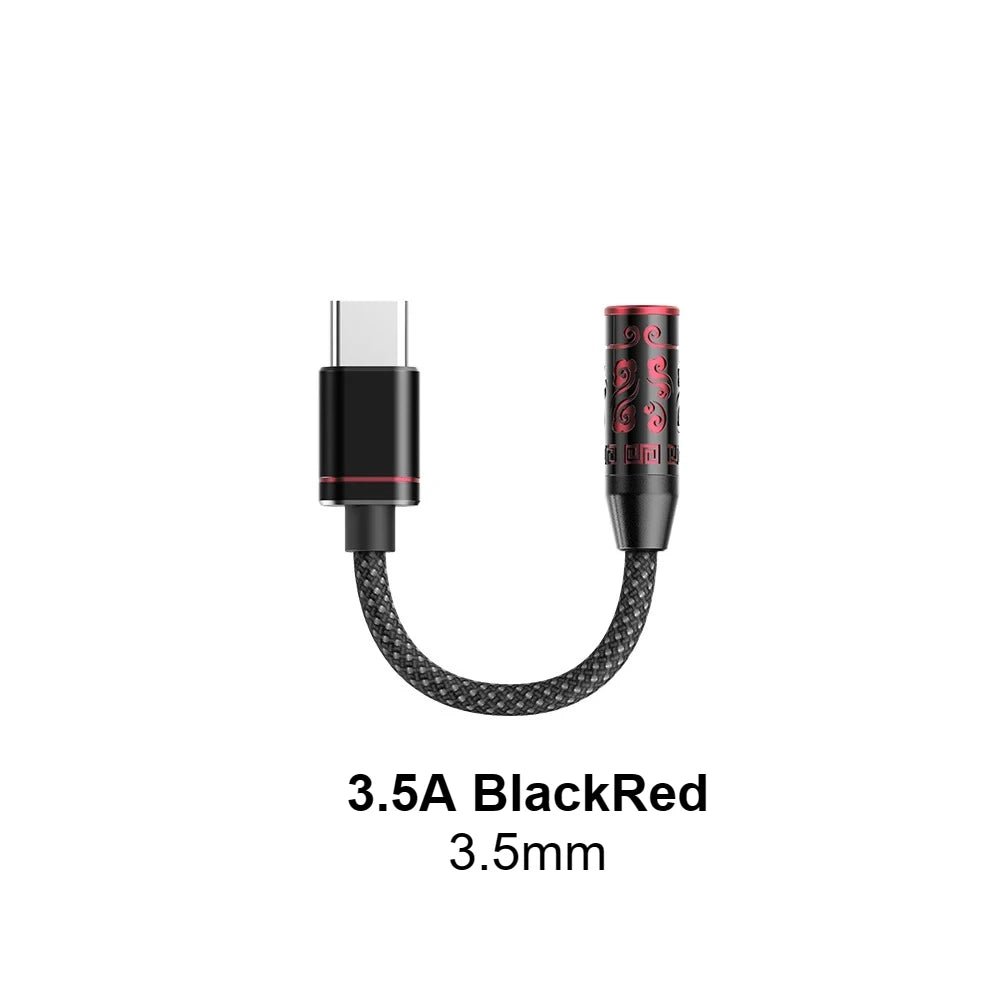 FiiO JIEZI USB DAC AMP Type - C to 3.5mm/Unbalanced 4.4mm Earphone Adapter - The HiFi Cat