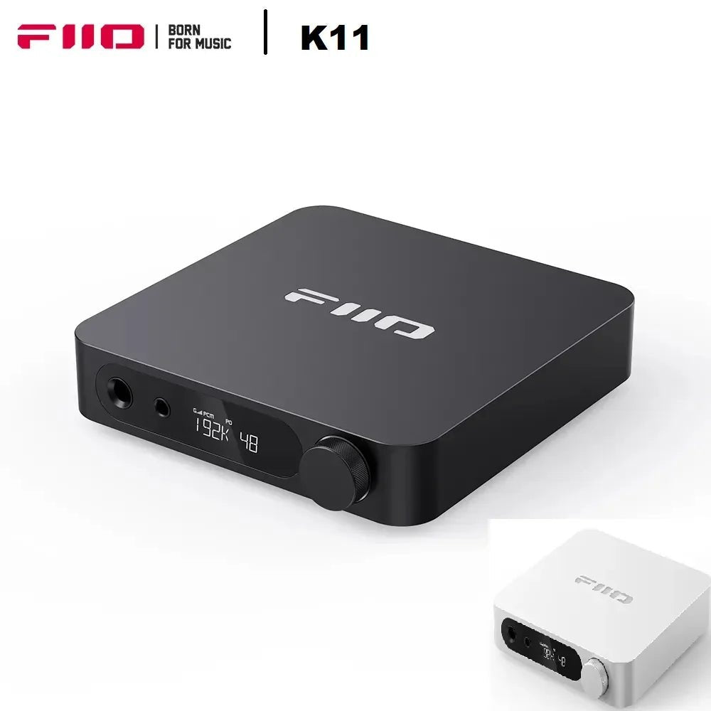 FiiO K11 HiFi Balanced Decoder Headphone Amplifier USB DAC AMP - The HiFi Cat