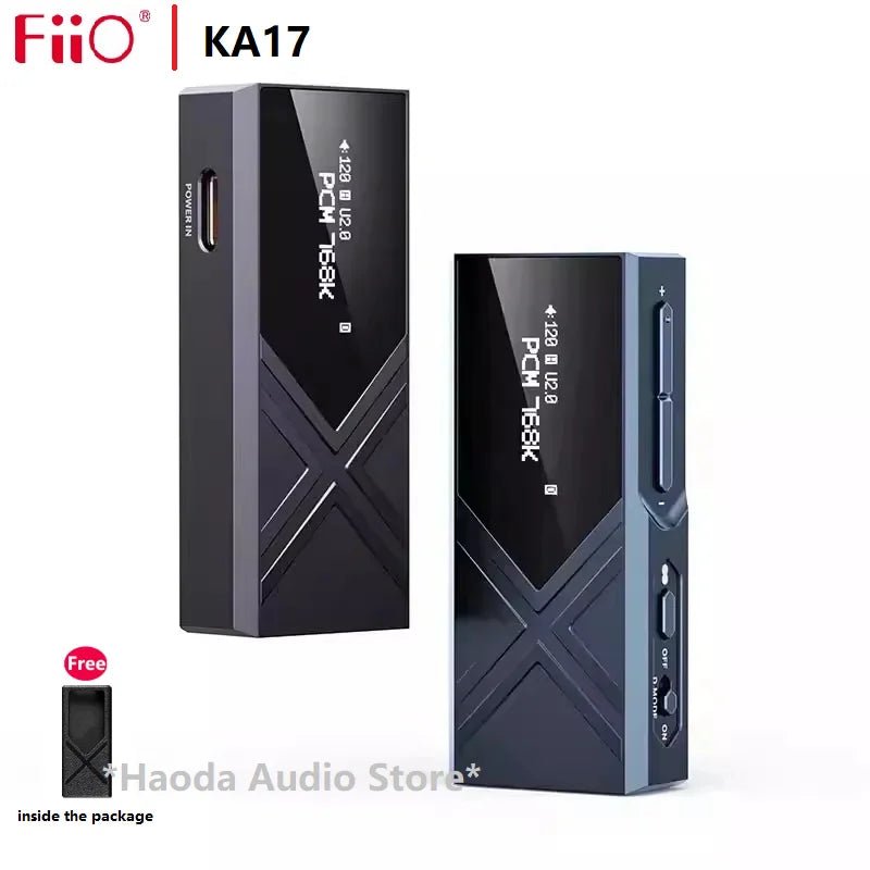 FiiO KA17 Dual ES9069Q Portable USB DAC Audio HiFi Decoder - The HiFi Cat