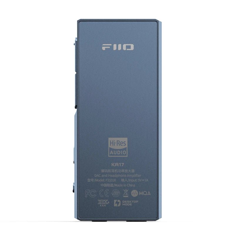 FiiO KA17 Portable USB DAC & Headphone Amplifier Dual ES9069Q - The HiFi Cat