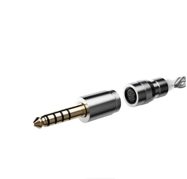 FiiO LS-RC 2026 Silver-Plated 0.78mm 2-Pin IEM Cable - The HiFi Cat