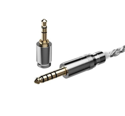 FiiO LS-RC 2026 Silver-Plated 0.78mm 2-Pin IEM Cable - The HiFi Cat