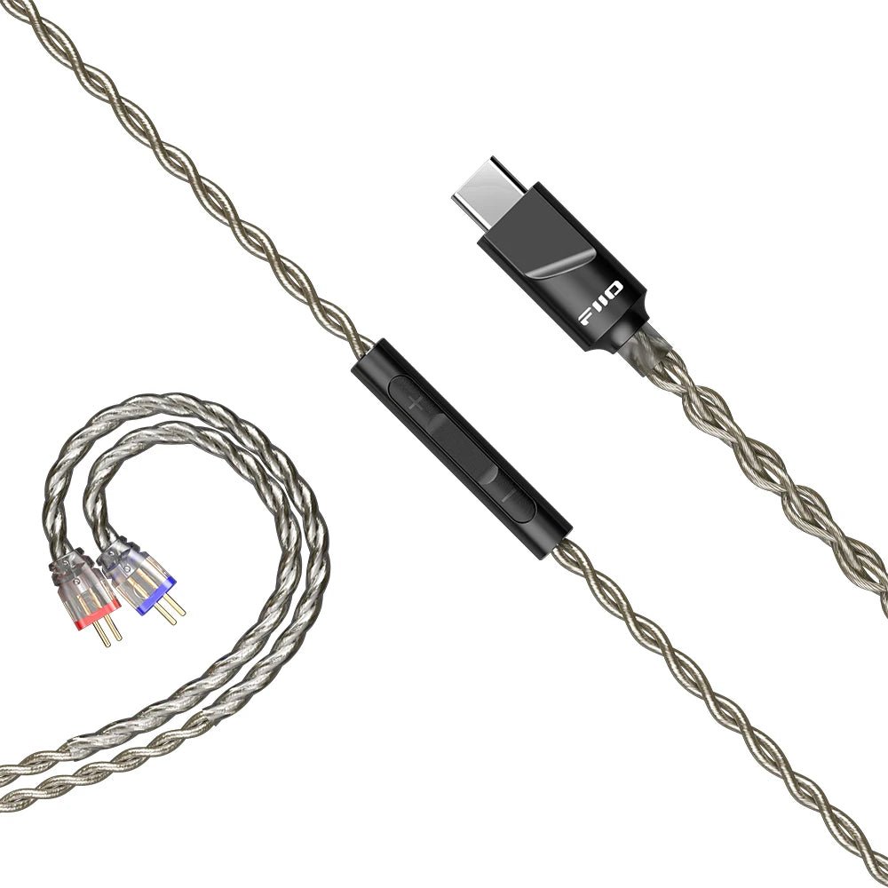 FiiO LS - TC2 DSP Type - C HiFi Digital Audio Decoding Upgrade Earphone Cable - The HiFi Cat
