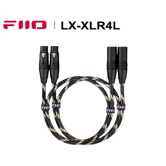 FIIO LX - XLR4L Analog Audio Cable XLR Male to XLR Female - The HiFi Cat