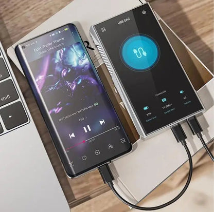 FiiO M23 Portable Android10 DAC AK4191EQ+AK4499EX Music Player AMP - The HiFi Cat