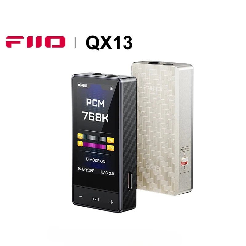 FiiO QX13 Portable ES9027PRO DAC AMP Headphone Amplifier - The HiFi Cat