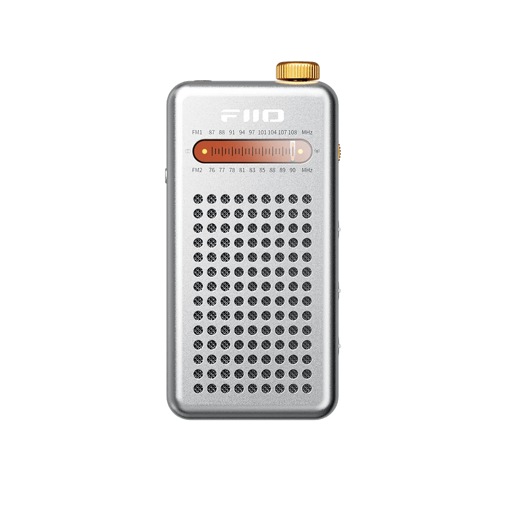FiiO RR13 Portable FM Radio — Five-Magnet Stereo Speaker, Si4831 Chip - The HiFi Cat