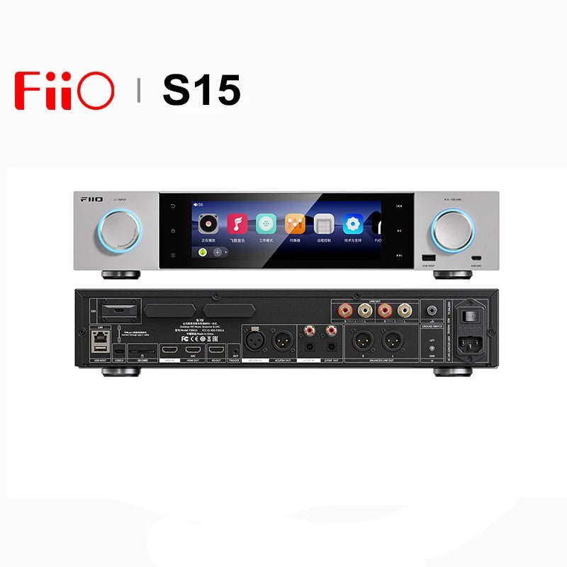 FiiO S15 Desktop DAC AMP All - in - one Hi - Res Audio Streamer - The HiFi Cat