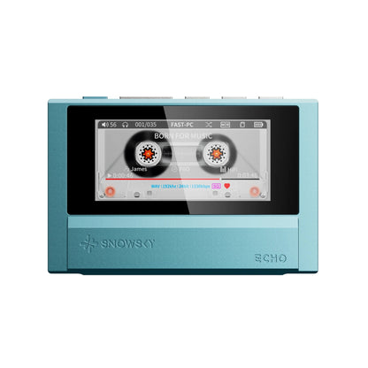 FiiO Snow Sky Echo MP3 Player - Wireless Bluetooth Retro Portable Music Player - The HiFi Cat