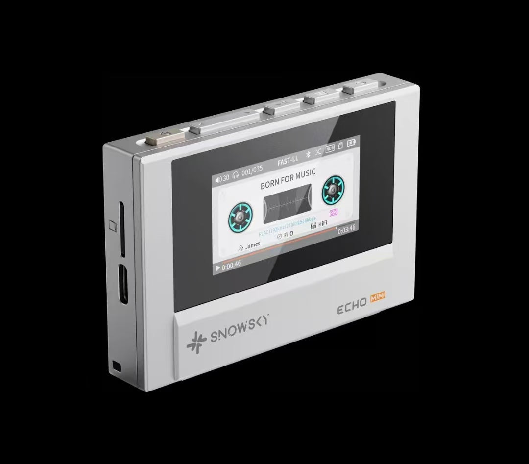 FiiO SnowSky Echo Mini HiFi Bluetooth MP3 Walkman - The HiFi Cat