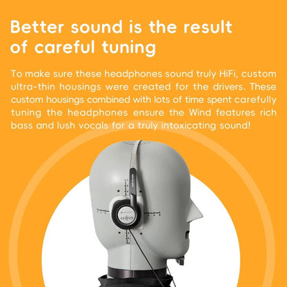 FiiO Snowsky Wind ON - Ear Headphone 3.5mm with Microphone - The HiFi Cat