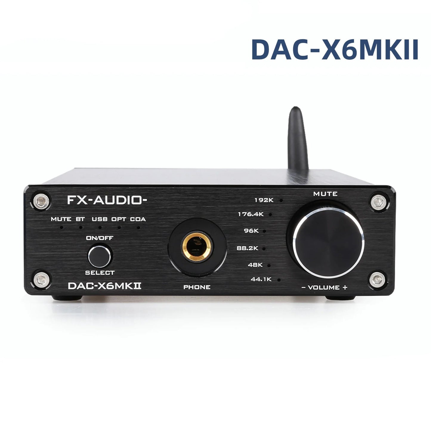 FX AUDIO DAC - X6MKII Bluetooth 5.0 headphone amplifier QCC3034 APTX HD OPA2134 TPA6120 ES9018 HIFI 192KHz Usb DAC DAC - X6 MKII - The HiFi Cat