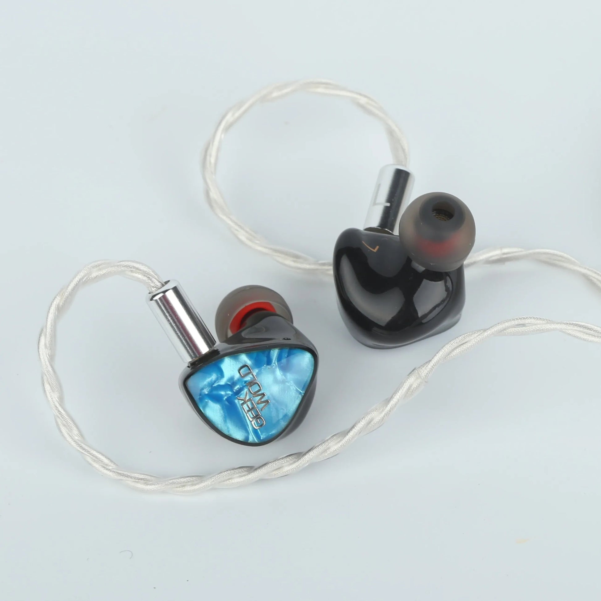 Geek Wold GK20 3BA + 2DD + 2PZT Hybrid Driver in Ear Earphones IEMs - The HiFi Cat