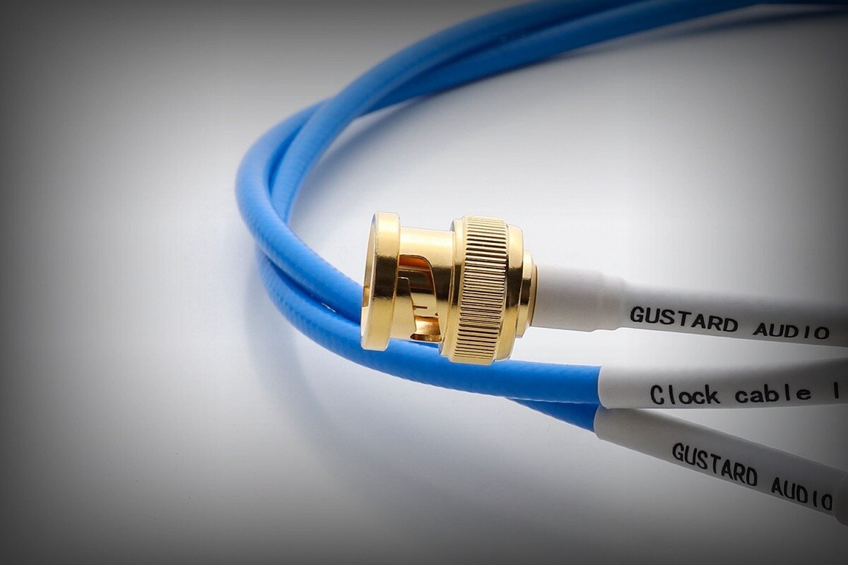 GUSTARD C2 Clock BNC Coaxial Cable Digital Wire HiFi - The HiFi Cat